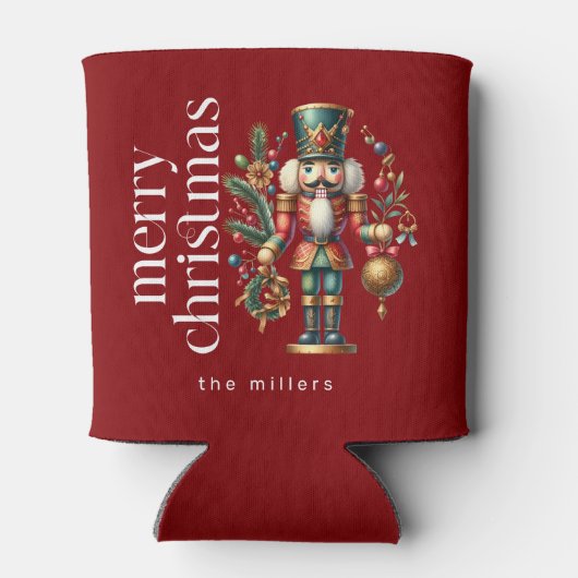 Rafraîchisseur Pour Canette Thème de Noël Nutcracker (Dos)