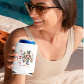 Rafraîchisseur Pour Canette Thème de Noël Nutcracker Typographie rouge