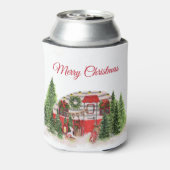 Rafraîchisseur Pour Canette Thème extérieur du camping de Noël Trailer (Can Dos)
