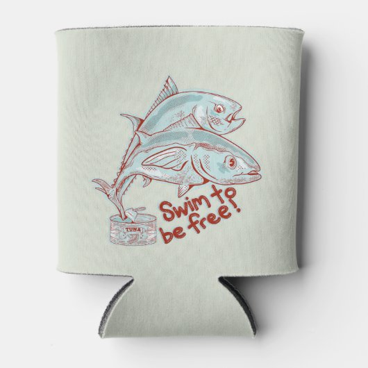 Rafraîchisseur Pour Canette Thon Poisson assaisonnant une boîte (Devant)