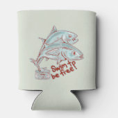 Rafraîchisseur Pour Canette Thon Poisson assaisonnant une boîte (Dos)