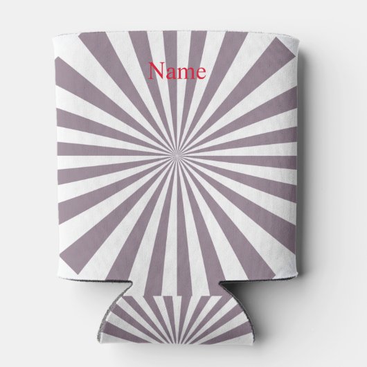 Rafraîchisseur Pour Canette Thunder_Cove de Starburst Abstrait (Dos)