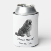 Rafraîchisseur Pour Canette Tibétain Mastiff Boisson Cooler (Can devant)