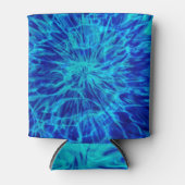 RAFRAÎCHISSEUR  POUR CANETTE TIE DYE BLUE (Devant)