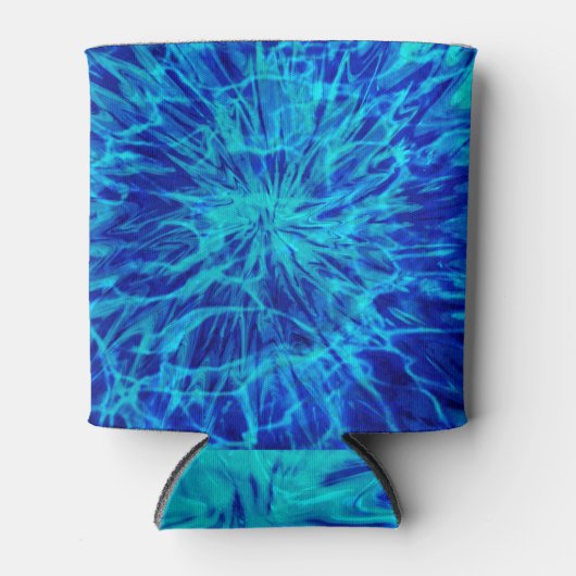 RAFRAÎCHISSEUR POUR CANETTE TIE DYE BLUE (Devant)
