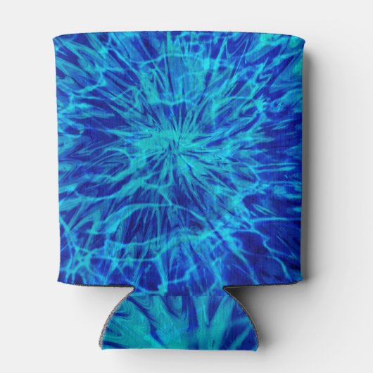 RAFRAÎCHISSEUR  POUR CANETTE TIE DYE BLUE (Dos)