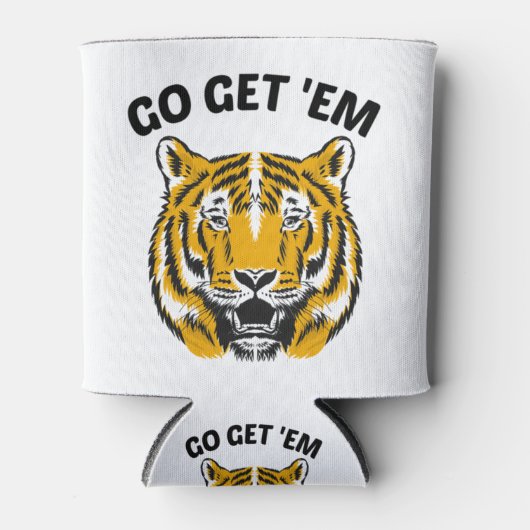 RAFRAÎCHISSEUR  POUR CANETTE TIGER ALLEZ LES OBTENIR (Devant)