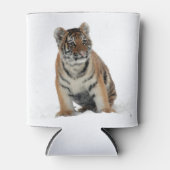 Rafraîchisseur Pour Canette Tiger Cub in the Snow Photograph (Devant)