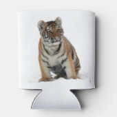 Rafraîchisseur Pour Canette Tiger Cub in the Snow Photograph (Dos)