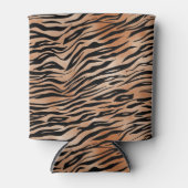 Rafraîchisseur Pour Canette Tigre orange noir (Devant)