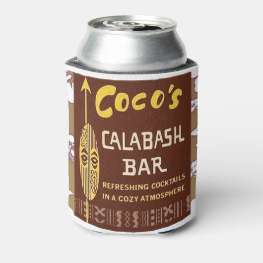 Rafraîchisseur Pour Canette Tiki Art - Cocos Calabash Bar (Can Dos)
