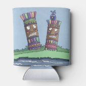 Rafraîchisseur Pour Canette Tiki Bird Plum Can Cooler (Dos)