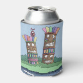 Rafraîchisseur Pour Canette Tiki Bird Rosebud Can Cooler (Can devant)
