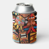 Rafraîchisseur Pour Canette TIKI Pattern 5 (Can Dos)