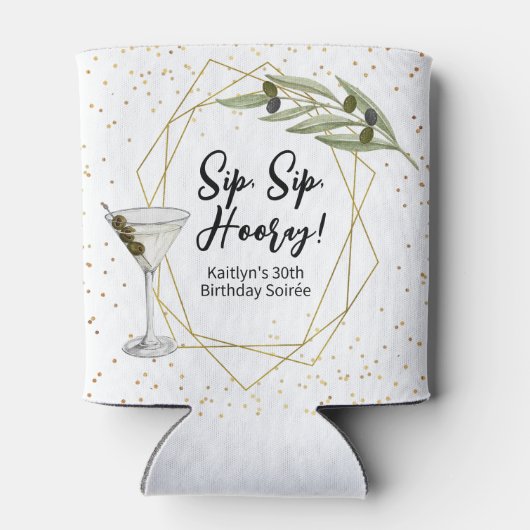 Rafraîchisseur Pour Canette Tini Bit Of Fun Martini Soirée (Dos)