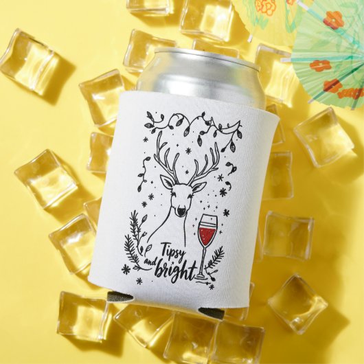 Rafraîchisseur Pour Canette Tipsy et Bright Deer (Été in situ)