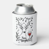 Rafraîchisseur Pour Canette Tipsy et Bright Deer (Can devant)