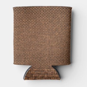 Rafraîchisseur Pour Canette Tissu Brown, texture pour arrière - plan.