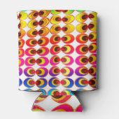 Rafraîchisseur Pour Canette Tissu psychédélique (Dos)