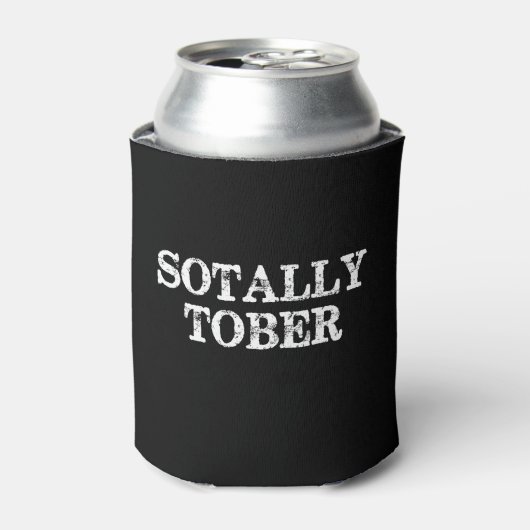 Rafraîchisseur Pour Canette Tissu Tober Funny Custom Can Cooler (Can devant)