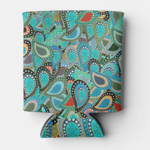 Rafraîchisseur Pour Canette Tissu ultra-tendance : motif abstrait sans soudure