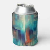 Rafraîchisseur Pour Canette Toile Texture : Peinture à l'huile sans joint (Can devant)