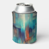 Rafraîchisseur Pour Canette Toile Texture : Peinture à l'huile sans joint (Can Dos)