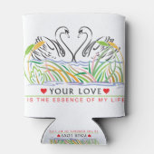 Rafraîchisseur Pour Canette Ton amour est l'essence (Dos)