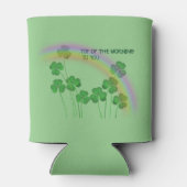 Rafraîchisseur Pour Canette Top of the Morning Irish Clovers (Dos)