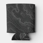 Rafraîchisseur Pour Canette Topographie noire (Dos)