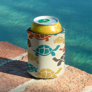 Rafraîchisseur Pour Canette Tortue multicolore