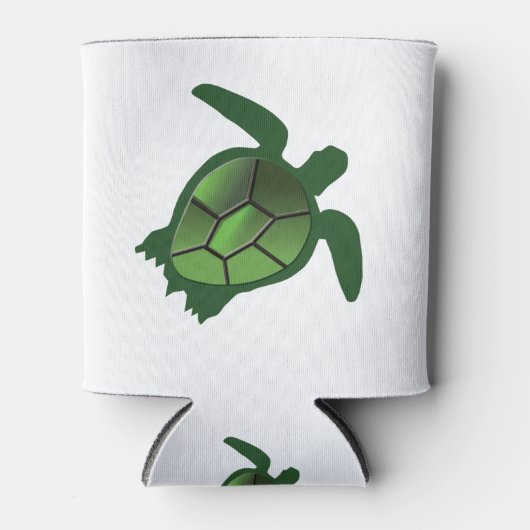 Rafraîchisseur Pour Canette Tortue verte (Devant)