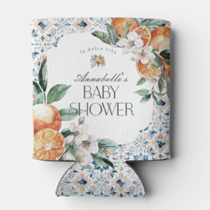 Rafraîchisseur Pour Canette Toscane Carrelage Italien Baby shower Favoriser Ba