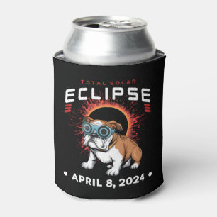 Rafraîchisseur Pour Canette Total Éclipse Solaire Avril 2024 Cadeaux de Bulldo