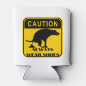 Rafraîchisseur Pour Canette Toujours porter des chaussures (Dos)