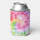 Rafraîchisseur Pour Canette Tourbillons d'été : Pastel Cravate-Motif (Can Dos)