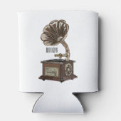 Rafraîchisseur Pour Canette Tourne-disque dessin animé (Dos)