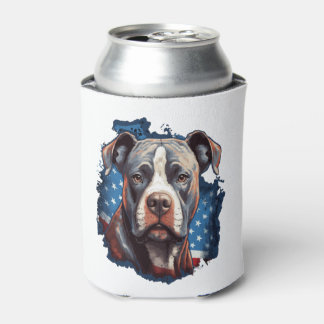 Rafraîchisseur Pour Canette TOUS LES AMÉRICAINS Amateurs de CHIENS pit bull