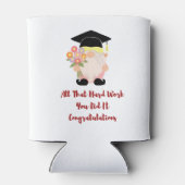 Rafraîchisseur Pour Canette Tout ce dur travail avec un diplômé de Gnome sur u (Dos)