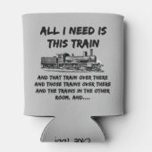 Rafraîchisseur Pour Canette Tout Ce Que J'Ai Besoin De Ce Train Steam Engine F (Dos)