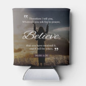 Rafraîchisseur Pour Canette Tout Ce Que Vous Demandez Dans La Prière, Croyez (Dos)