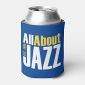Rafraîchisseur Pour Canette Tout sur Jazz 12 oz Beverage Cooler (Can devant)