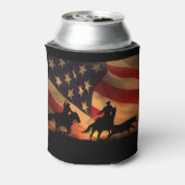 Rafraîchisseur Pour Canette Toute l'équipe américaine Roping Rodeo Can Cooler (Can Dos)