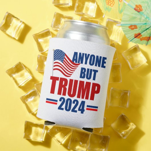 Rafraîchisseur Pour Canette Toute personne sauf Trump 2024 Politique drôle (Été in situ)