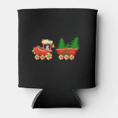 Rafraîchisseur Pour Canette Train de Noël (Devant)