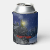 Rafraîchisseur Pour Canette Train de Noël dans la neige (Can Dos)