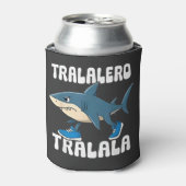 Rafraîchisseur Pour Canette Tralalero Tralala Funny Shark Meme (Can devant)