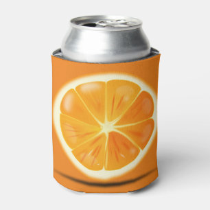 Rafraîchisseur Pour Canette Tranche d'orange d'agrumes
