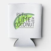 Rafraîchisseur Pour Canette Tranches de chaux | Mets la chaux dans la noix de (Devant)