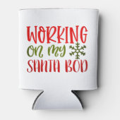 Rafraîchisseur Pour Canette Travailler sur mon Père Noël Bod | Noël (Devant)